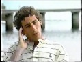 Ayrton Senna fala do seu encontro com Deus através de Jesus