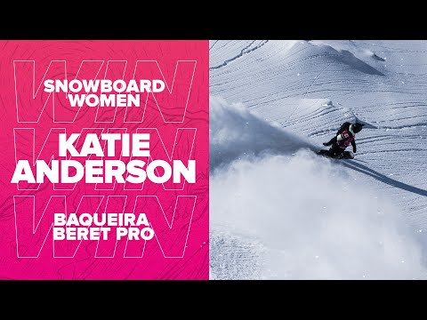 Katie Anderson Winning Run I FWT23 Baqueira Beret Pro