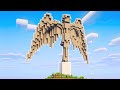 Minecraft | How to Build an Angel Statue (Tutorial)