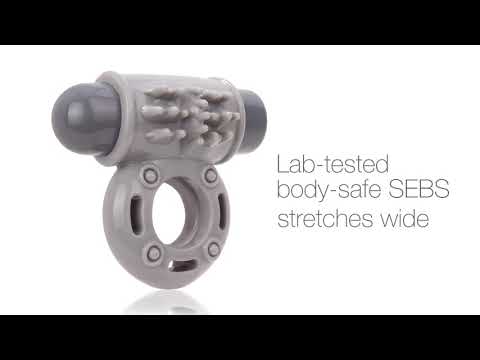 THE SCREAMING O - CHARGED OWOW VIBE RING BLUE Penis Halkası