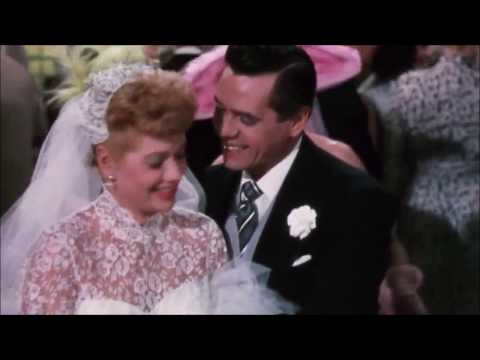 The Long, Long Trailer wedding scene