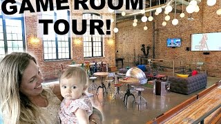 LOFT APARTMENT GAME ROOM TOUR 2017
