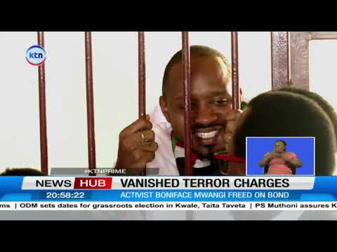 DCI makes unexpected overturn dropping terrorism charges made against activist Boniface Mwangi