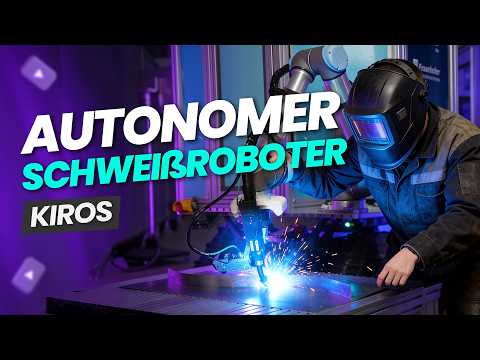Video Thumbnail: Mobiler Schweißroboter für präzise Metallbearbeitung | KiroS