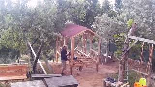 Ece ve Zeynep Ahşap Oyun Evi Yapımı