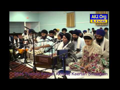016 Toronto July 2014 Smaagam - Monday Evening Keertan - B. Harinder Kaur Jee