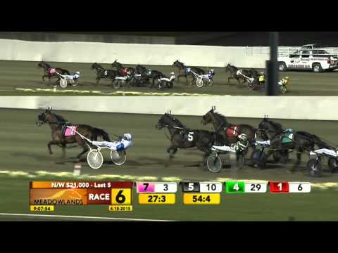 Meadowlands April 18, 2015 - Race 6 - Fool Me Once