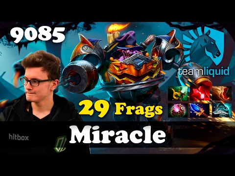 Miracle 29 Frags Timbersaw | 9085 MMR Dota 2