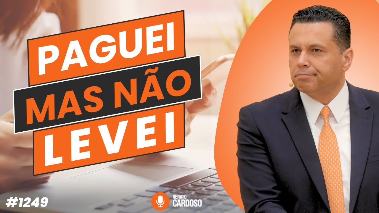 PAGUEI, MAS NÃO LEVEI 🤷🏻‍♂️ | #1249