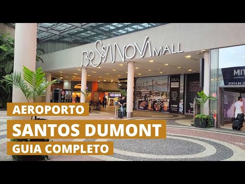 Como é o AEROPORTO SANTOS DUMONT | Rio de Janeiro