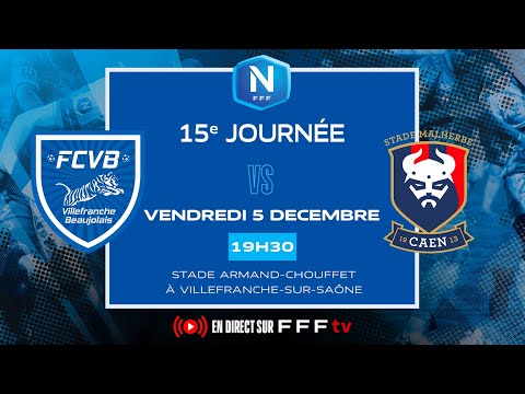 J15 I FC Villefranche B. vs SM Caen en replay I National FFF 2025-2026