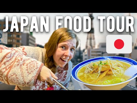 EPIC JAPANESE FOOD TOUR in SAPPORO, HOKKAIDO (Ultimate Guide))