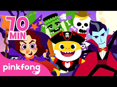 Nos Chansons Halloween 2022 | +Compilation | Pinkfong Baby Shark en français ! Chansons pour Enfants