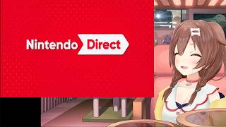 ニンダイ（2026.6.9）同時視聴でみる戌神ころねの反応！【Nintendo Direct 】【hololive】
