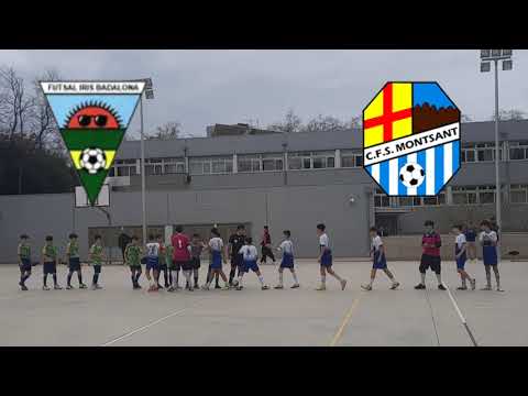 Futsal Iris Badalona vs CFS Montsant Infantil 1a Divisió