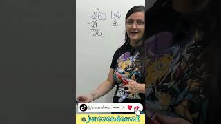 Quando colocar um ZERO no quociente? #shorts