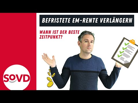 Extending a temporary disability pension: When is the best time?