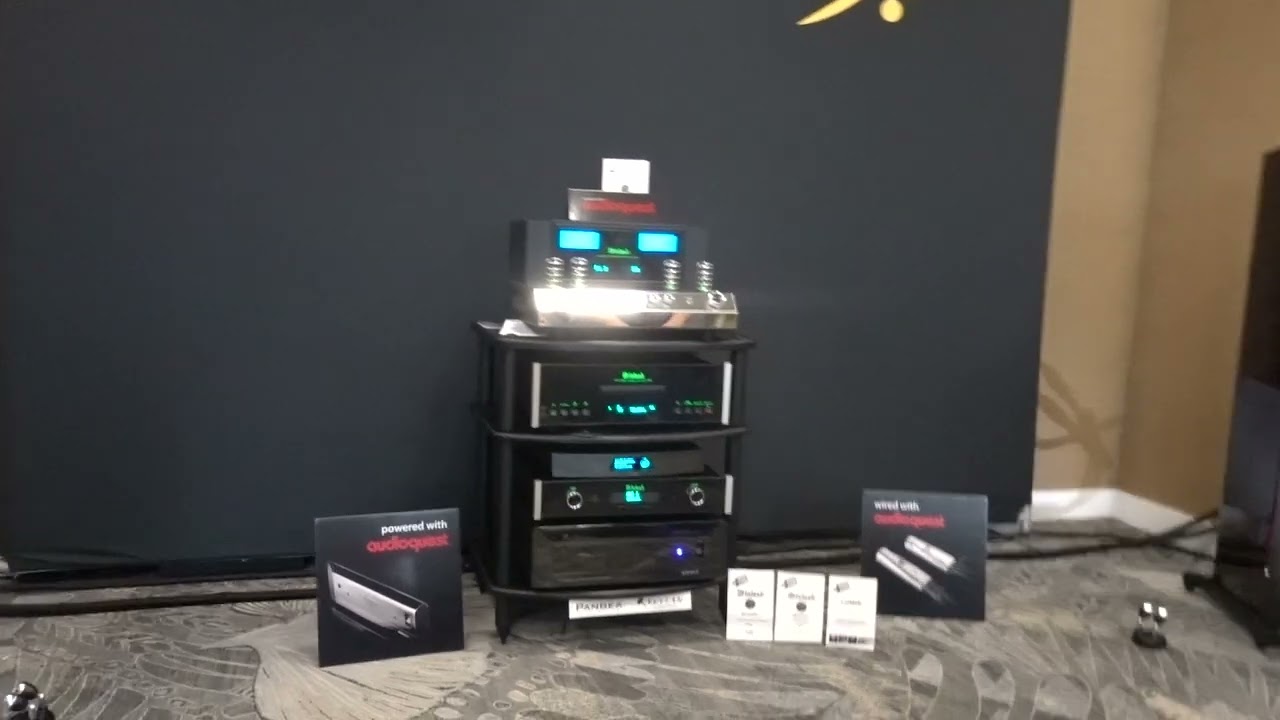 GoldenEar Lumin Streaming T3 w McIntosh DAC @AXPONA #axpona2024 #axpona #londonship Schaumburg IL