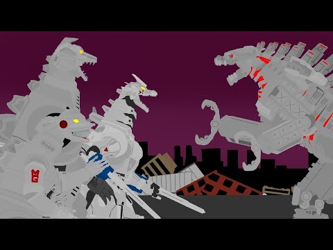 Heisei x Showa x Kiryu vs Legendary Mechagodzilla | The Final Battle Royale of the Mechagodzillas