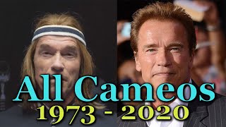 Arnold Schwarzenegger All cameos, voice overs, TV Shows, Music Clips & uncredited movies 1973 - 2020 video
