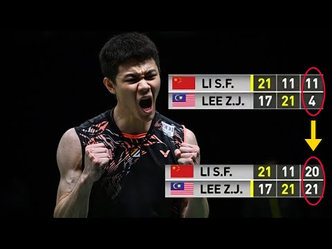 Lee Zii Jia's UNBELIEVABLE COMEBACK against Li Shi Feng