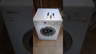 Miele washing machine ( classic ) front panel removal door lock door seal  pump heater etc