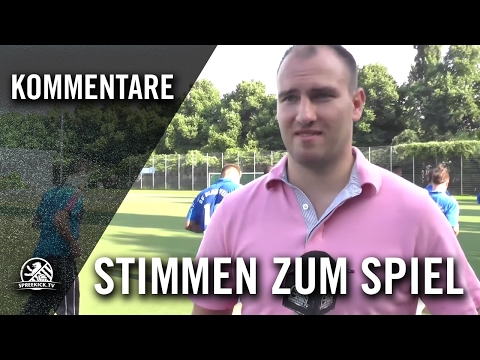 Die Stimmen zum Spiel (Blau-Weiss 90 – TSV Helgoland II, Tempelhof-Schöneberg-Bezirkspokal)