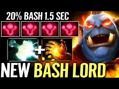 🔥 NEW BASH LORD — Orge Magi 20% Bash 1.5sec Max AS Carry with Mjollnir Midas WTF Dota 2 Pro