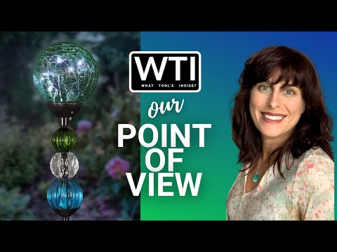 Exhart Solar Crystal Ball Yard Stake - WTI product video review