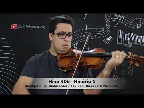 Hino 406 Violino Hinário 5 CCB