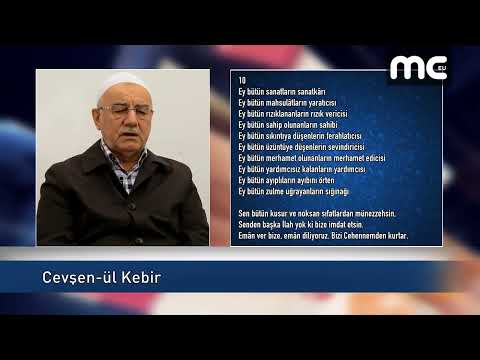 Cevşen'ül Kebir  Okuyan: Mehmet Ali Şengül