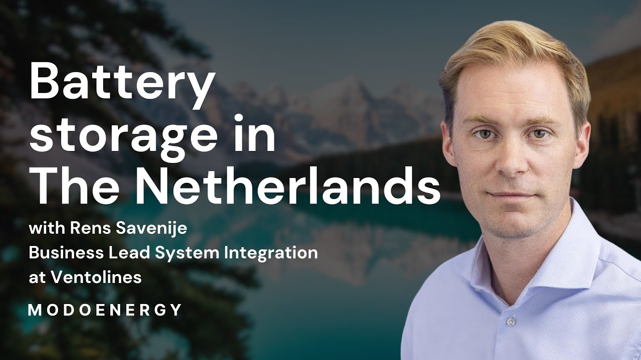 Battery storage in The Netherlands - Transmission (Rens Savenije: Business Lead at Ventolines)