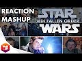 Star Wars Jedi Fallen Order Official Trailer - Reaction Mashup Star Wars Jedi Fallen Order Official Trailer - Reaction Mashup