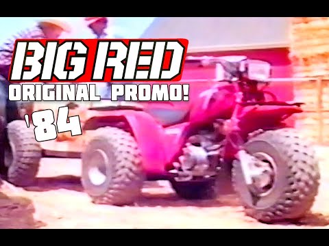 1984 Honda ATC BIG RED 200 ES - Original Promo Video!