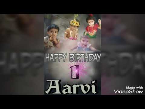 Happy birthday Aarvi