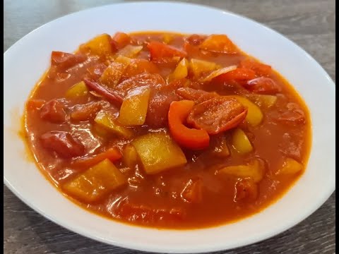 💯Geschmack 👌schnelle Nummer ... der beste Letscho den ich kenne😋Rezept von meiner Oma  😋