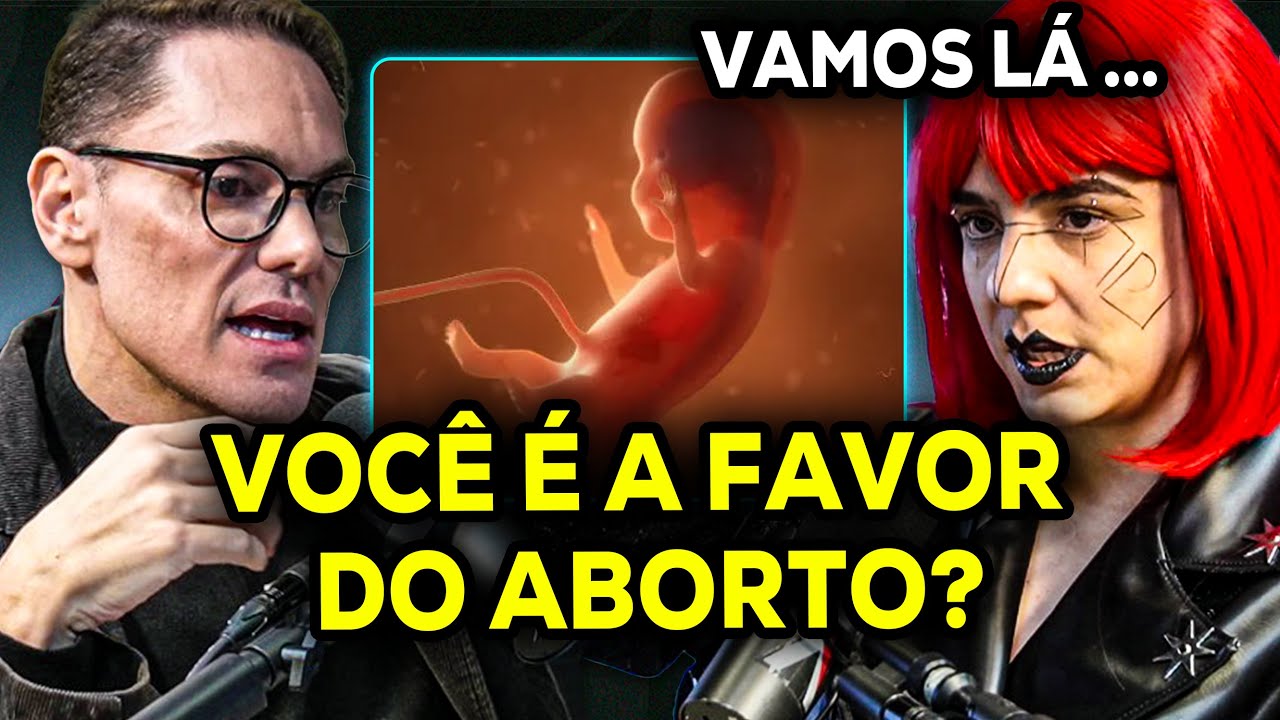 DEBATE ACALORADO - PADRE QUESTIONA FEMINISTA SOBRE O ABORTO! ESPECTRO CINZA E PADRE FÁBIO MARINHO