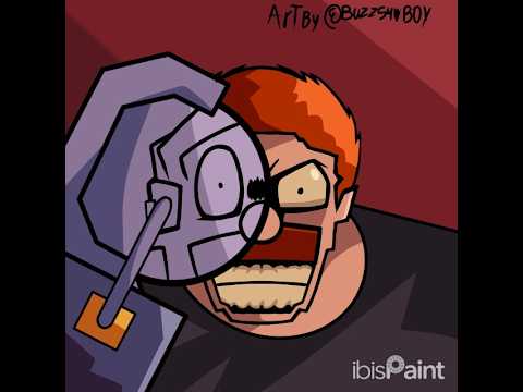 Shucks with Lyrics by@luke_goji | #art #speedpaint #fridaynightfunkinmod #viral #ibispaint