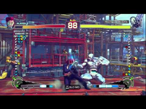 gassyuku [C.Viper] Vs lorellai / poongko [Seth] SSF4 Ranked Matches - PSN
