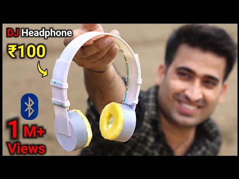 ये कान फाड़ देगा || How To Make DJ Bluetooth Headphone || How To Make Earphone At Home