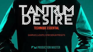 Video thumbnail for Massive Drum & Bass Samples & Presets - Tantrum Desire - Technique Essentials by Black Octopus Sound