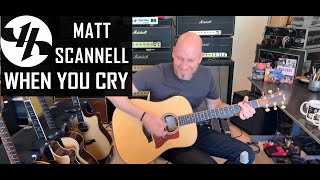 &quot;When You Cry&quot; Matt Scannell Vertical Horizon Live Acoustic 4/18/21