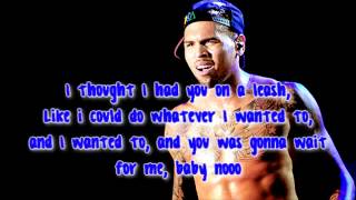 Open Road I Love Her  Chris Brown LYRICS   YouTube