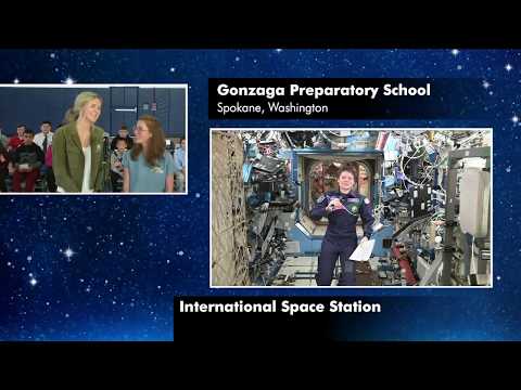 Expedition 59 Education Event with Mobius Science Center - May 15, 2019