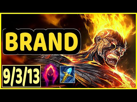 BRAND VS XERATH - 9/3/13 KDA MID GAMEPLAY