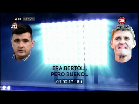 El Talibán confunde a Bértoli con Arboleda - 2 gotas de agua | FÚTBOL AL HORNO