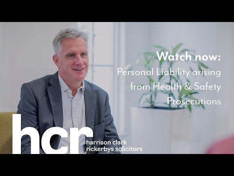 Building on Change for 2022 - Personal Liability arising from Health & Safety Prosecutions