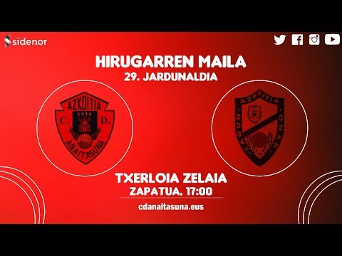 HIRUGARREN MAILA | C.D. Anaitasuna 0-0 Lagun Onak