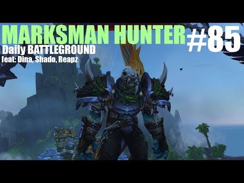 🐻 BEACH TIME - DAILY BG 85 - Marksman Hunter PvP (WoW Legion 7.3.5)