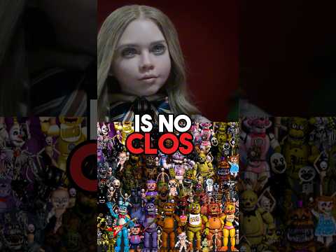 Megan vs FNAF НЕ БЛИЗКО #m3gan #fivenightsatfreddys #fnaf #v